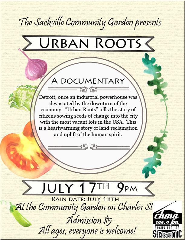 Urban Roots Documentary POSTPONED